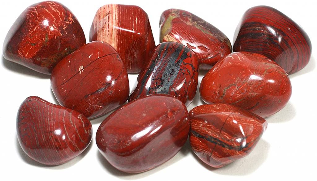 Red Jasper Tumble Stone para Decoración